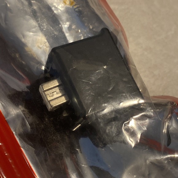Motion Plus Adapter For Nintendo Wii  Black Adapter Game Stop Pre-owned Sealed - Picture 4 of 8